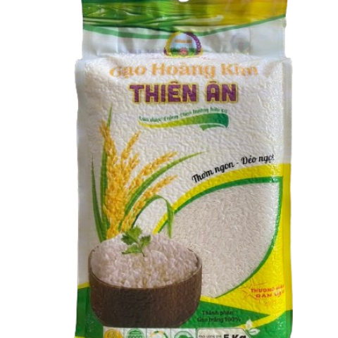 GẠO HOÀNG KIM THIÊN ÂN (5KG/TÚI)